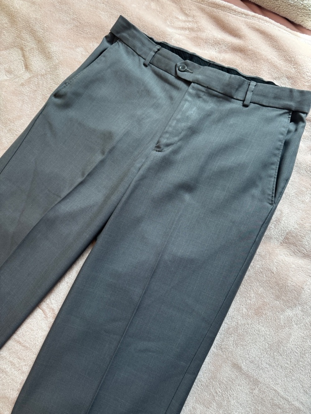 Covington Charcoal Gray Men's Dress Pants